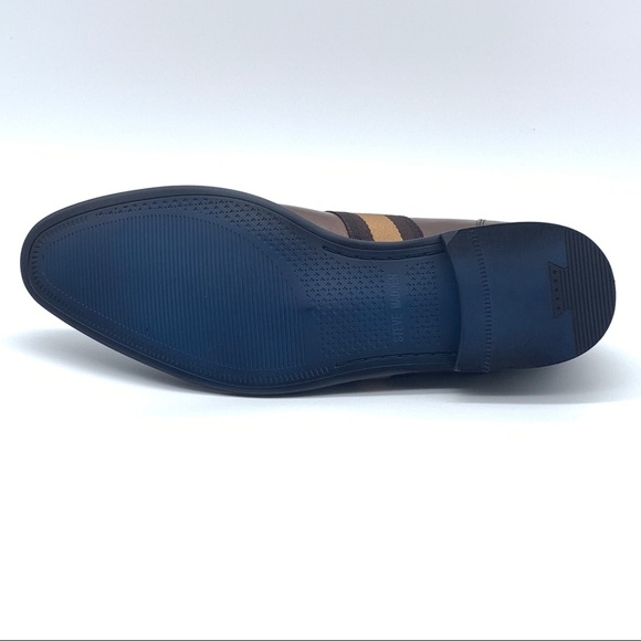 Steve Madden Round Toe Lace Leather Derby Shoe - Picture 6 of 8